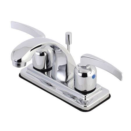 Kingston Brass 4" Centerset Bathroom Faucet, Chrome KB4641EFL